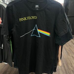 Vintage Pink Floyd T-Shirt Men’s Small Black Dark Side of the Moon Rock Tee